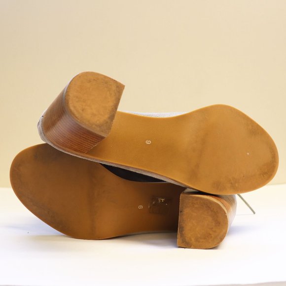 Jeffrey Campbell Cos Taupe Suede Lace-Up Booties 9 - Picture 8 of 16